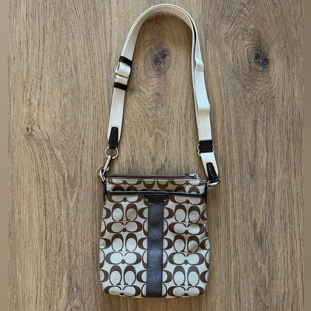 Brown Coach Crossbody Bag